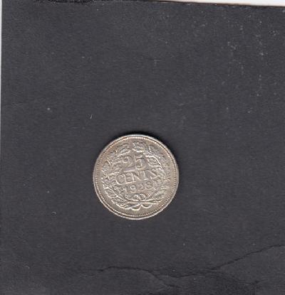 Beschrijving: 25 Cent WILHELMINA